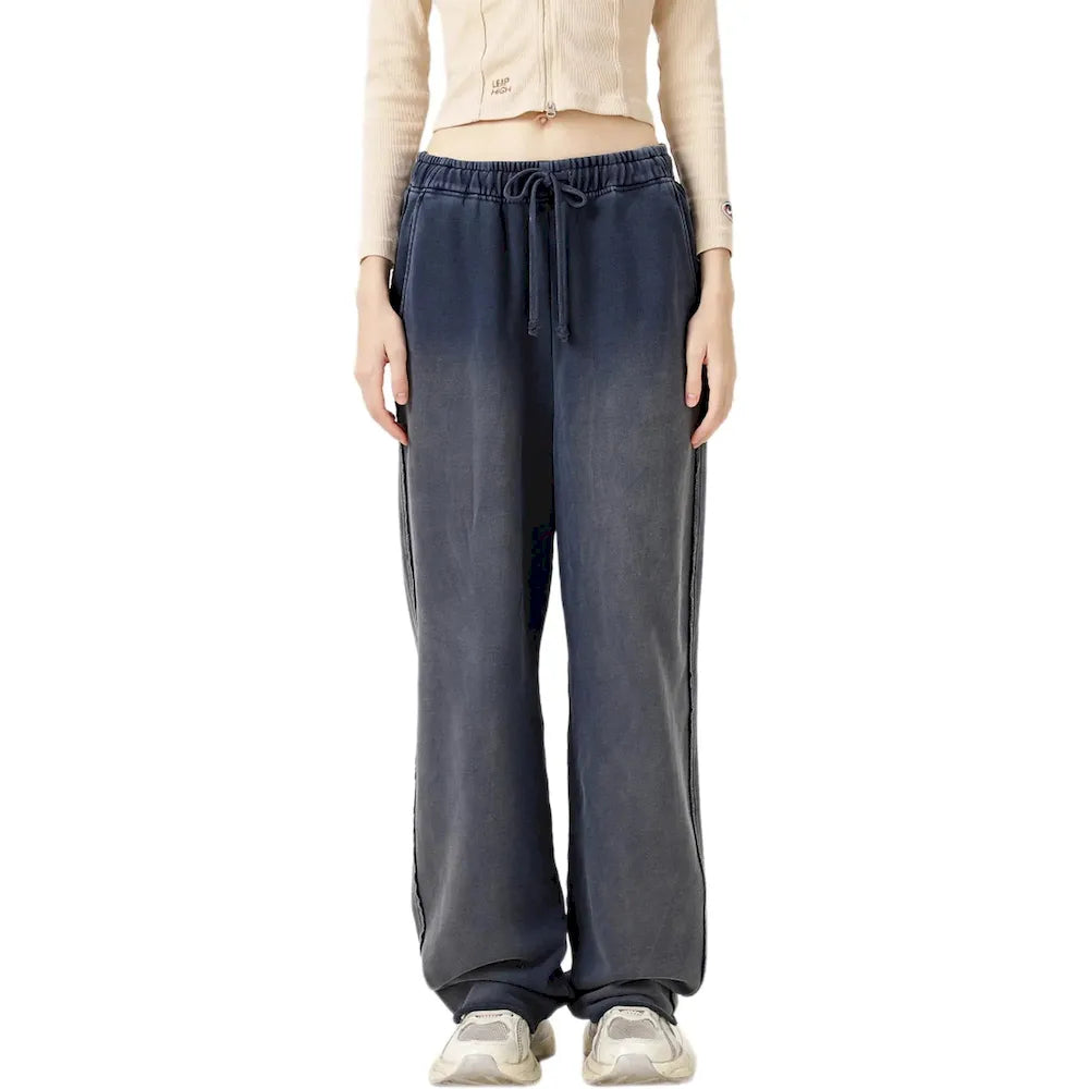 BLACKARMADA Vintage Baggy Sweatpants | 100% Cotton Washed Drawstring Work Pants