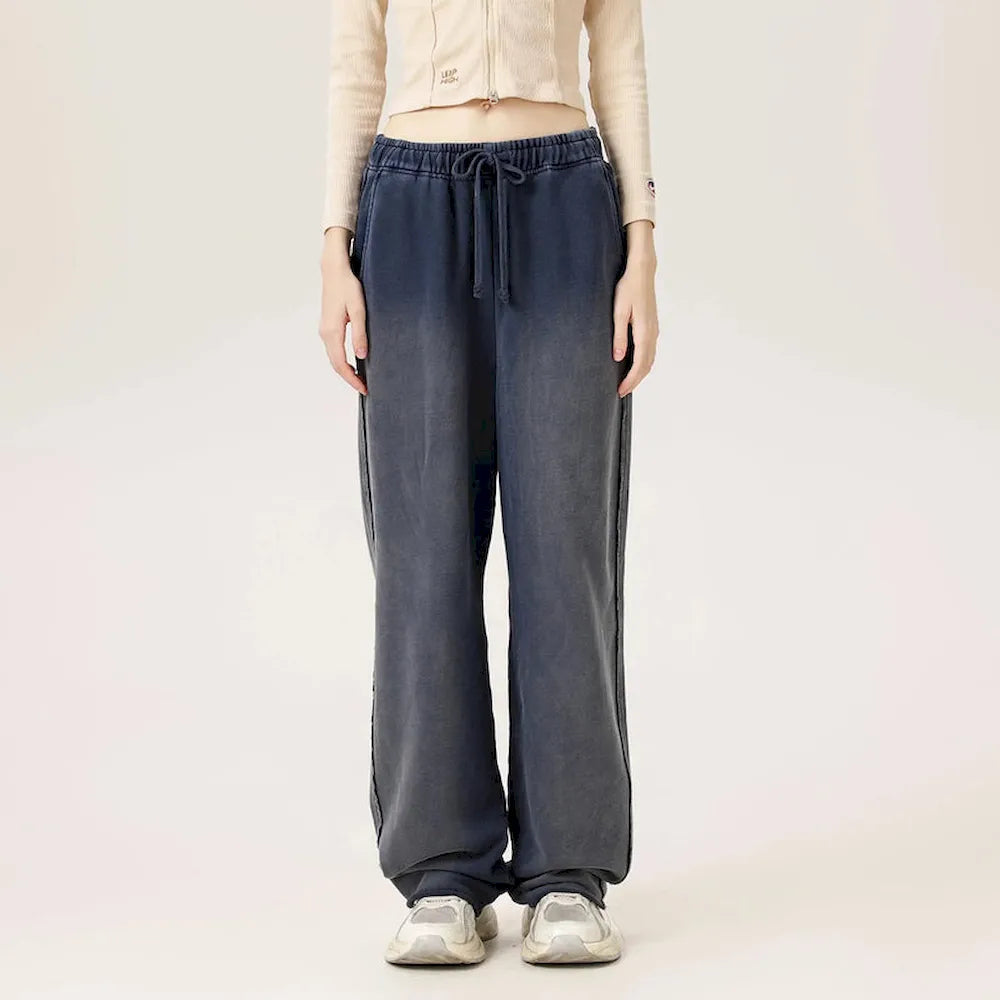 BLACKARMADA Vintage Baggy Sweatpants | 100% Cotton Washed Drawstring Work Pants