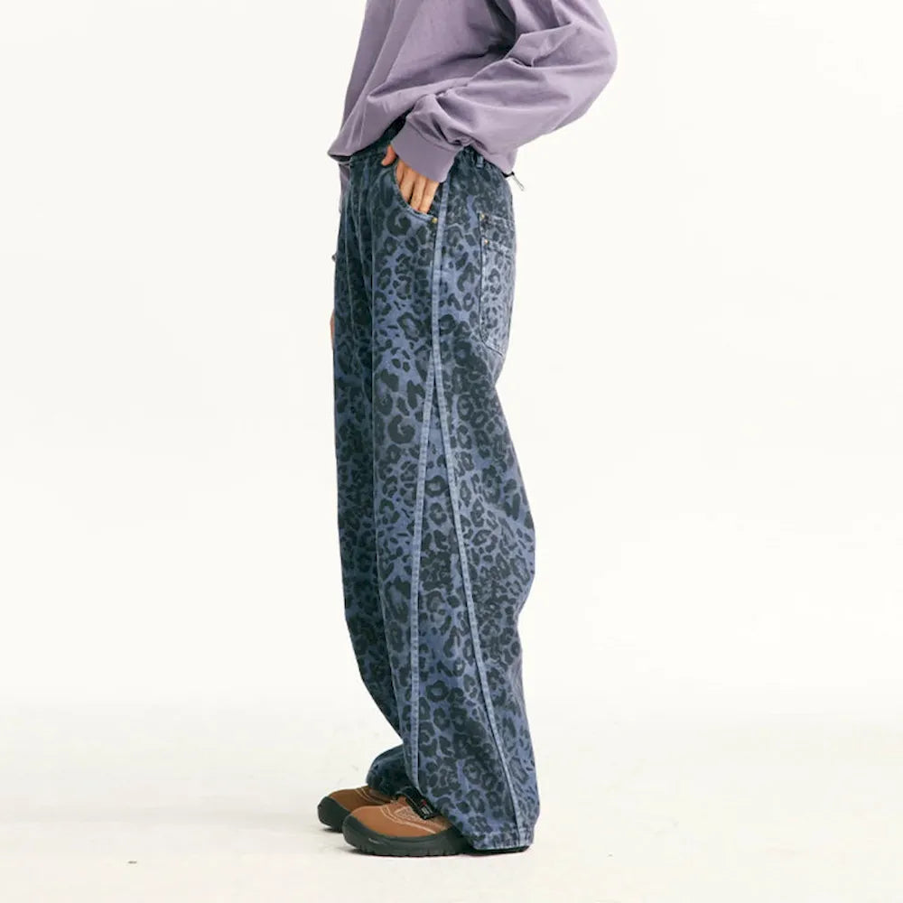 BLACKARMADA Unisex Wide Leg Cargo Pants | 100% Cotton Baggy Work Trousers for Men & Women