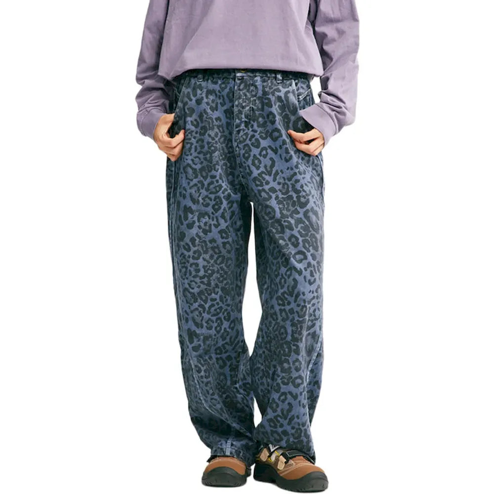 BLACKARMADA Unisex Wide Leg Cargo Pants | 100% Cotton Baggy Work Trousers for Men & Women