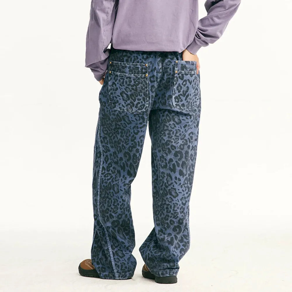 BLACKARMADA Unisex Wide Leg Cargo Pants | 100% Cotton Baggy Work Trousers for Men & Women