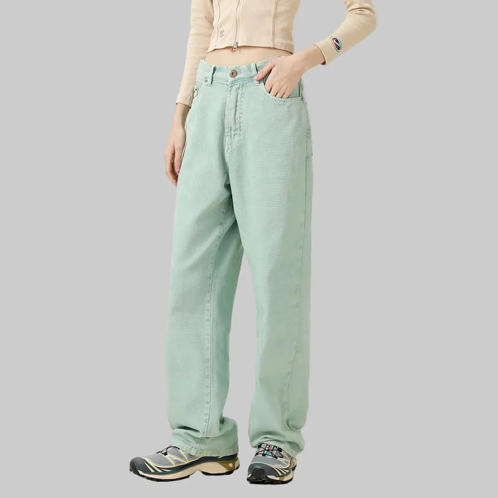 BLACKARMADA Unisex Vintage Washed Heavy Cotton Carpenter Cargo Pants ¨C Baggy Straight-Leg Workwear