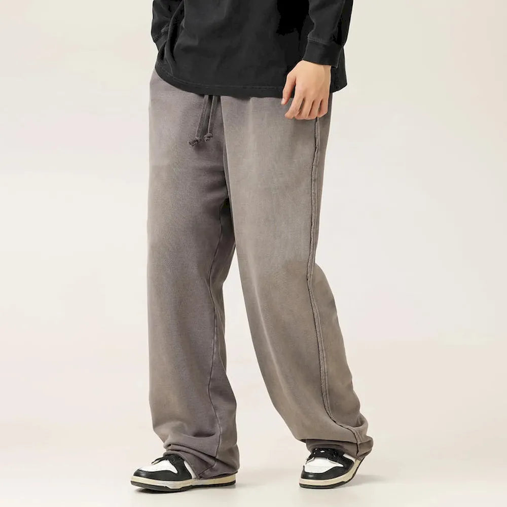 BLACKARMADA Vintage Baggy Sweatpants | 100% Cotton Washed Drawstring Work Pants