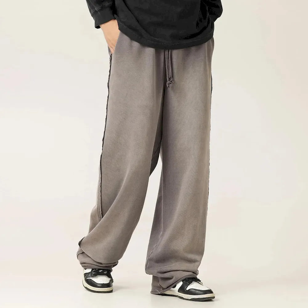 BLACKARMADA Vintage Baggy Sweatpants | 100% Cotton Washed Drawstring Work Pants