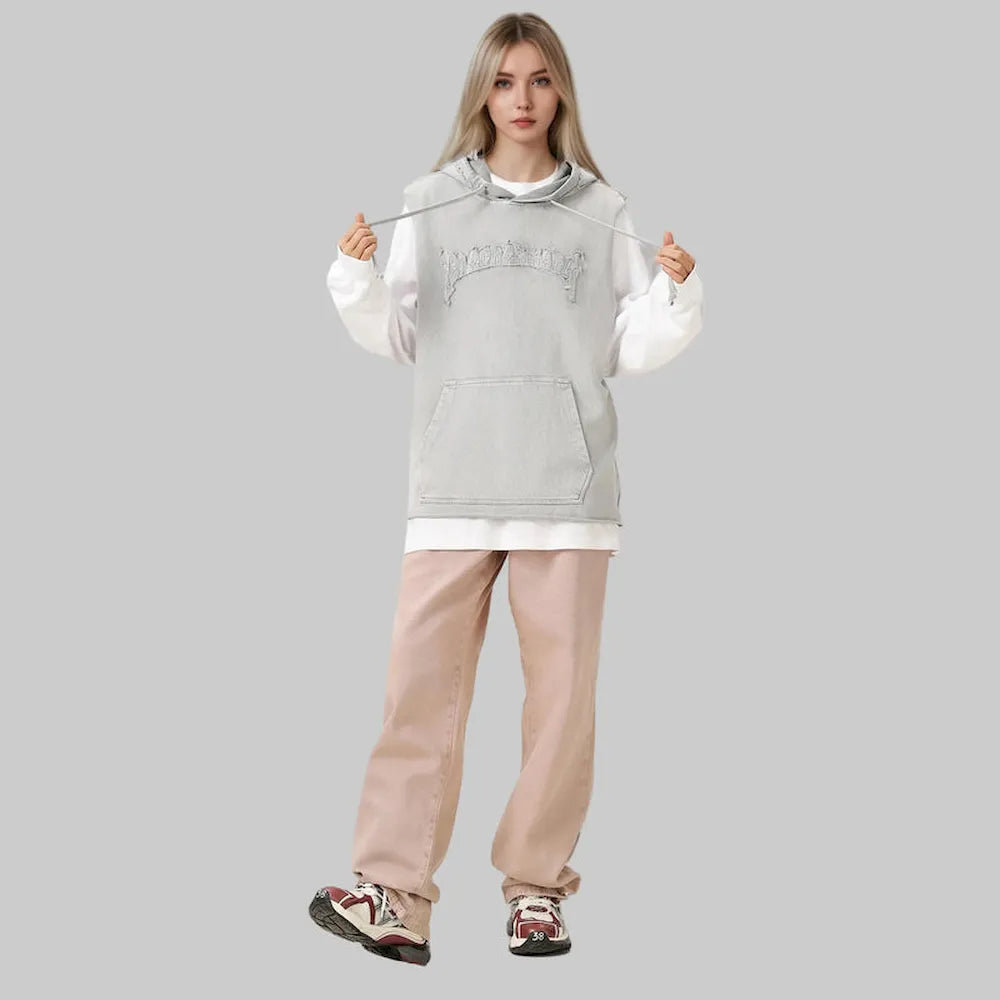 BLACKARMADA Unisex Vintage Washed Heavy Cotton Carpenter Cargo Pants ¨C Baggy Straight-Leg Workwear