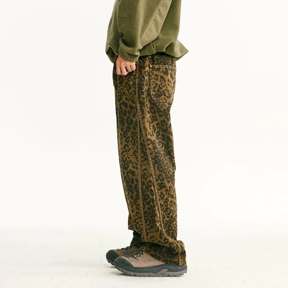BLACKARMADA Unisex Wide Leg Cargo Pants | 100% Cotton Baggy Work Trousers for Men & Women