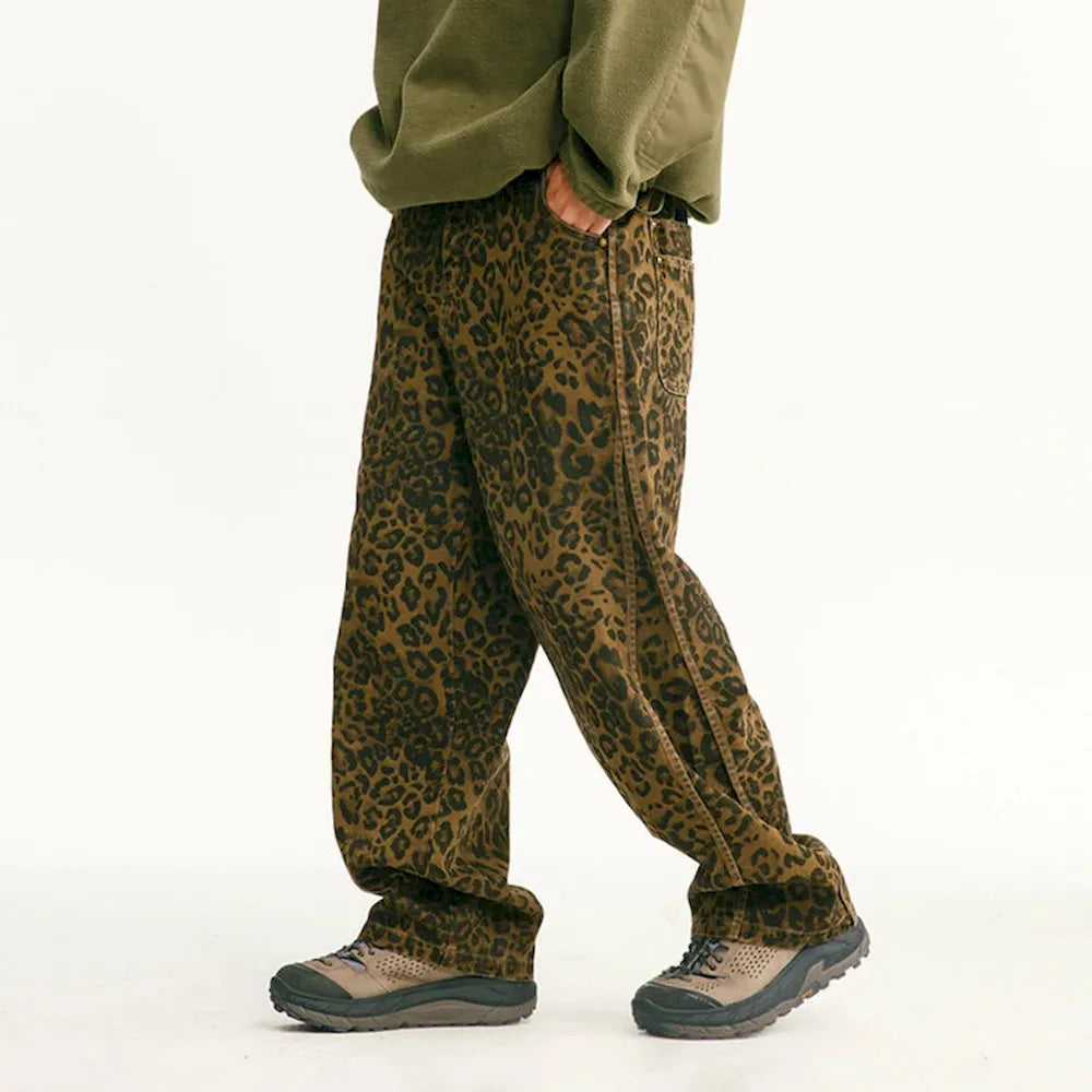 BLACKARMADA Unisex Wide Leg Cargo Pants | 100% Cotton Baggy Work Trousers for Men & Women