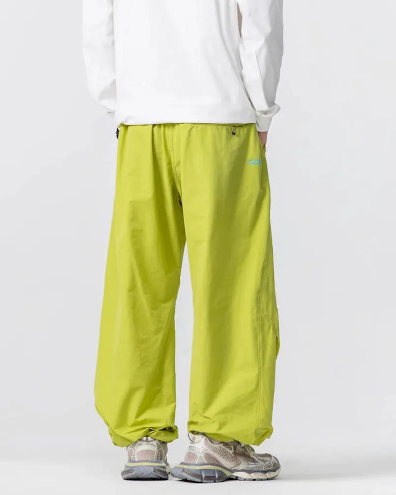 BLACKARMADA Unisex Lightweight Waterproof Baggy Hiking Pants,Parachute Work Pants,Wide Leg Summer Sweatpants,Fishing Trousers