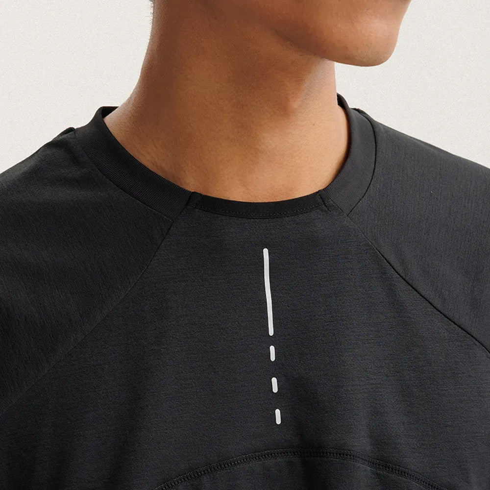 BLACKARMADA Unisex Quick Dry Long Sleeve Workout Shirt for Running, Cycling, Yoga