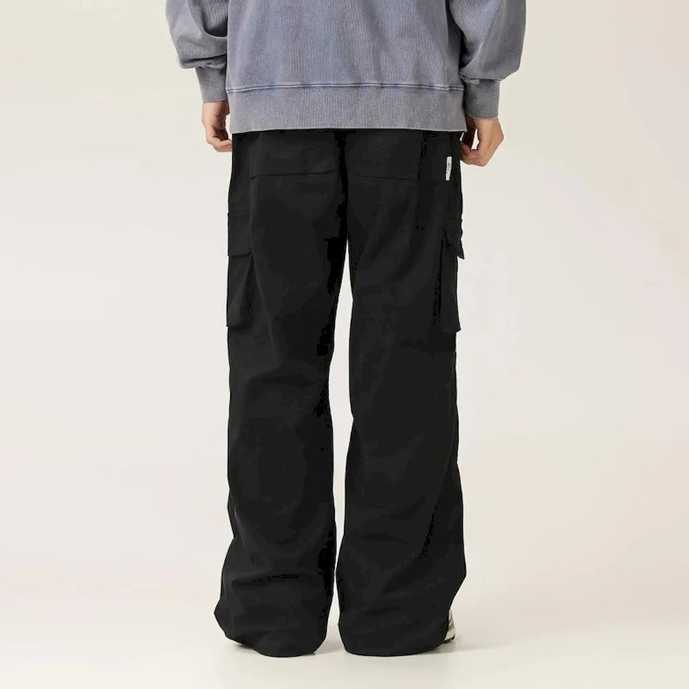 BLACKARMADA Unisex Baggy Cargo Pants | Stretch Twill Tactical Streetwear