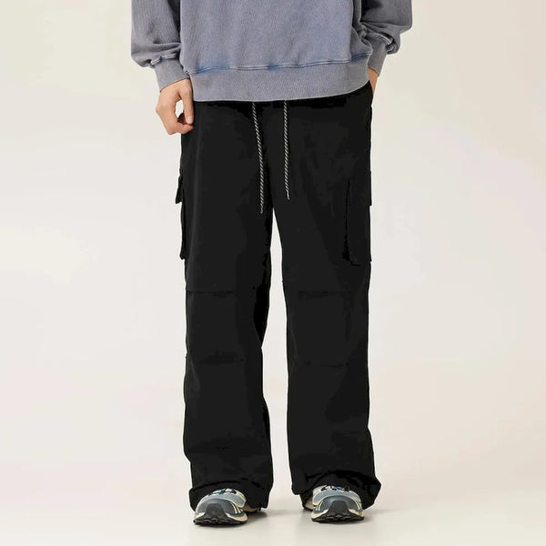 BLACKARMADA Unisex Baggy Cargo Pants | Stretch Twill Tactical Streetwear