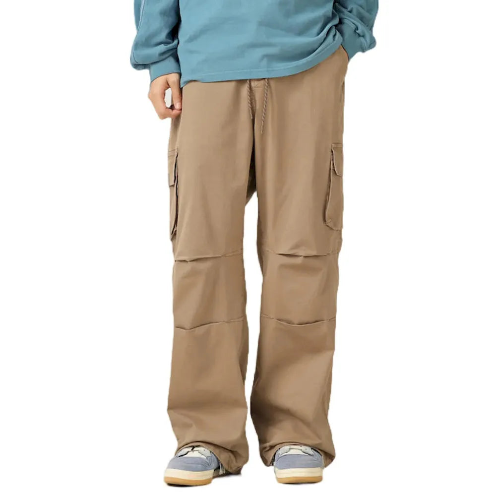 BLACKARMADA Unisex Baggy Cargo Pants | Stretch Twill Tactical Streetwear