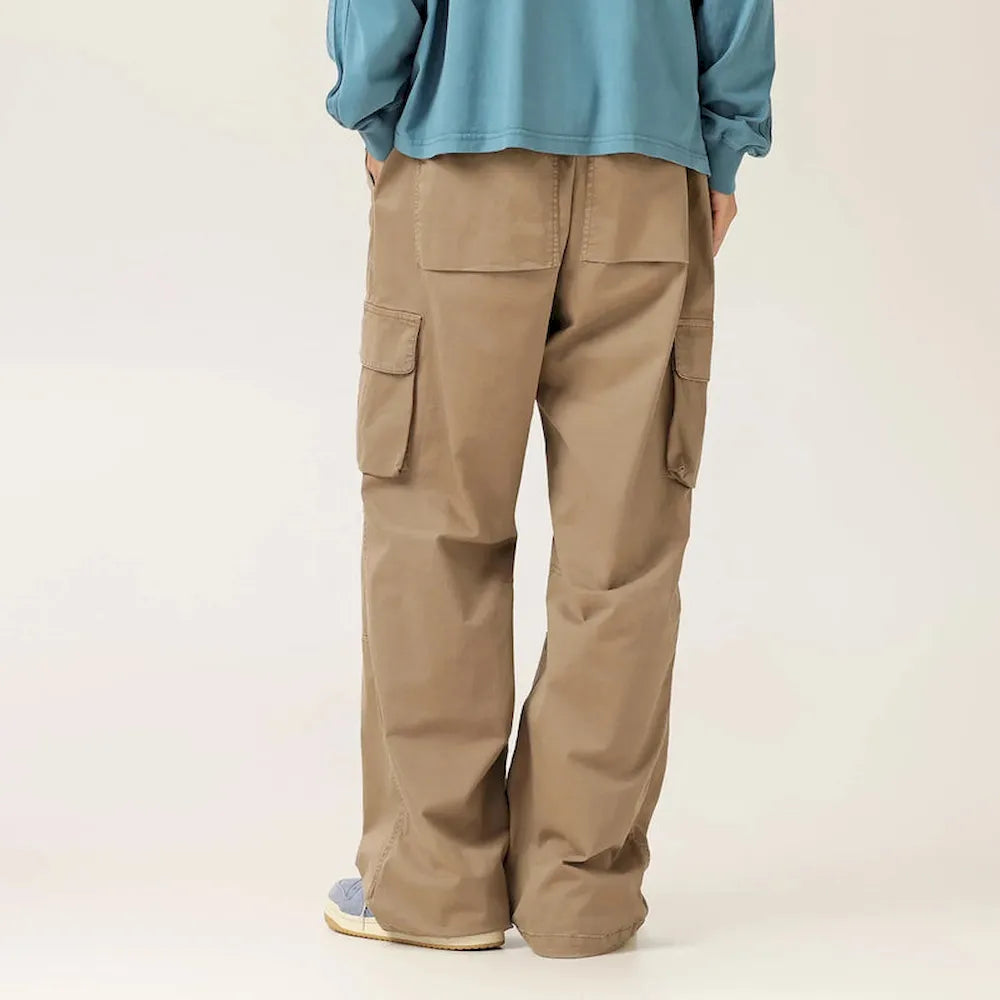 BLACKARMADA Unisex Baggy Cargo Pants | Stretch Twill Tactical Streetwear