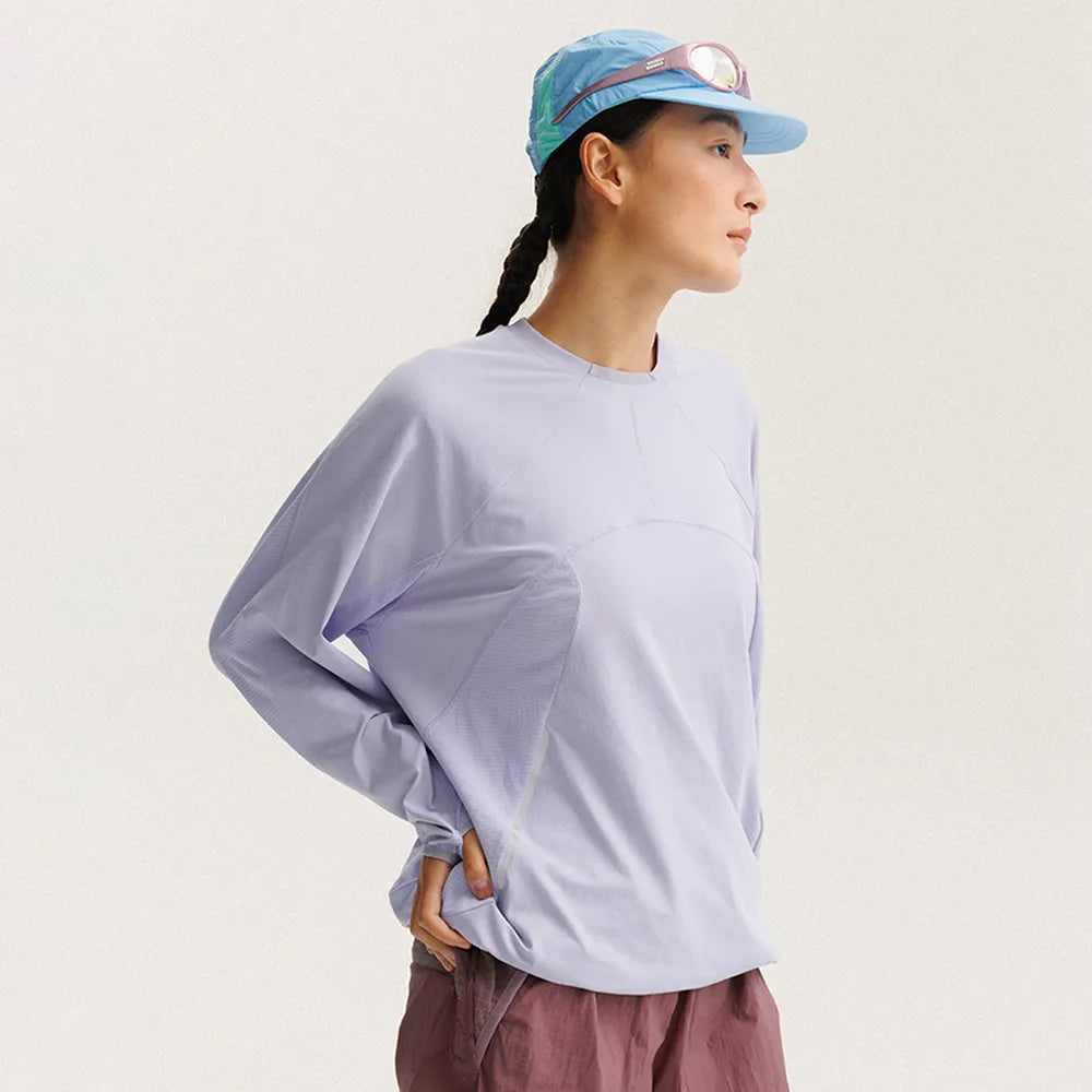 BLACKARMADA Unisex Quick Dry Long Sleeve Workout Shirt for Running, Cycling, Yoga