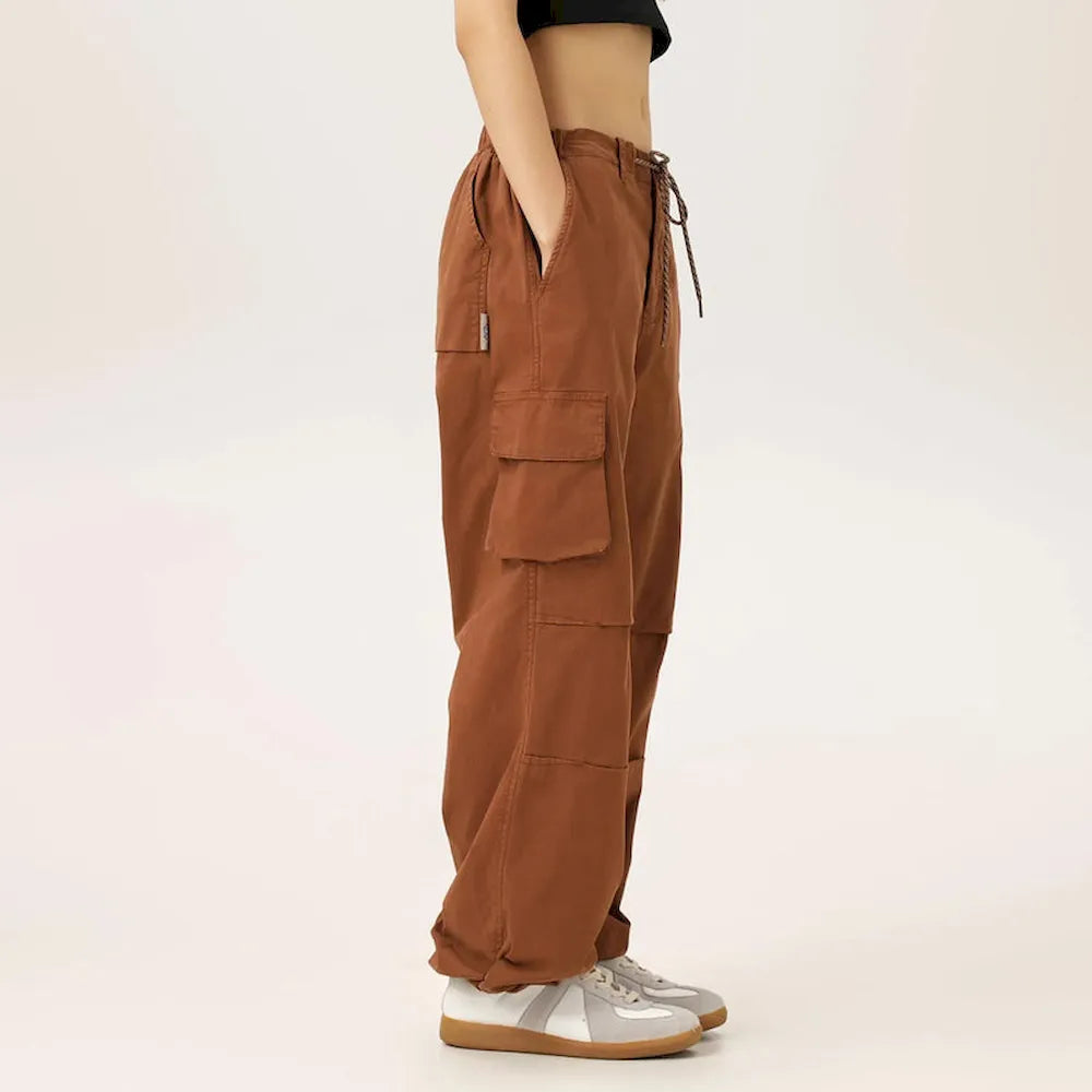BLACKARMADA Unisex Baggy Cargo Pants | Stretch Twill Tactical Streetwear