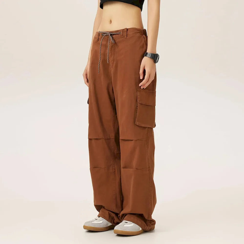 BLACKARMADA Unisex Baggy Cargo Pants | Stretch Twill Tactical Streetwear