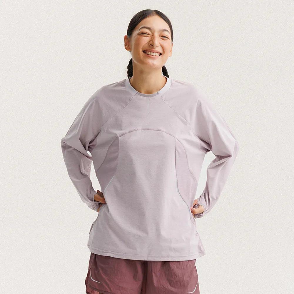 BLACKARMADA Unisex Quick Dry Long Sleeve Workout Shirt for Running, Cycling, Yoga