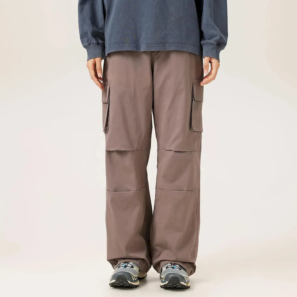 BLACKARMADA Unisex Baggy Cargo Pants | Stretch Twill Tactical Streetwear