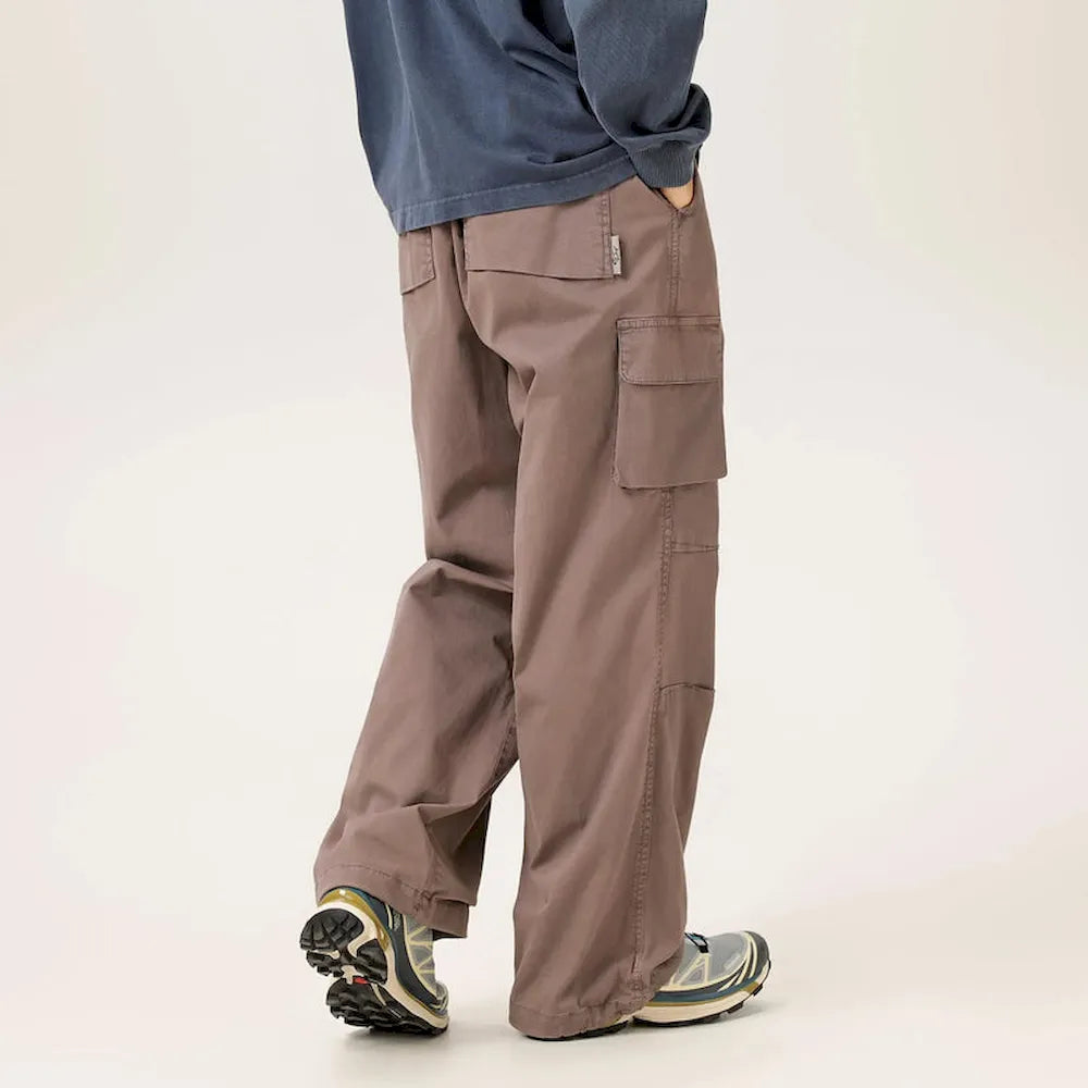 BLACKARMADA Unisex Baggy Cargo Pants | Stretch Twill Tactical Streetwear