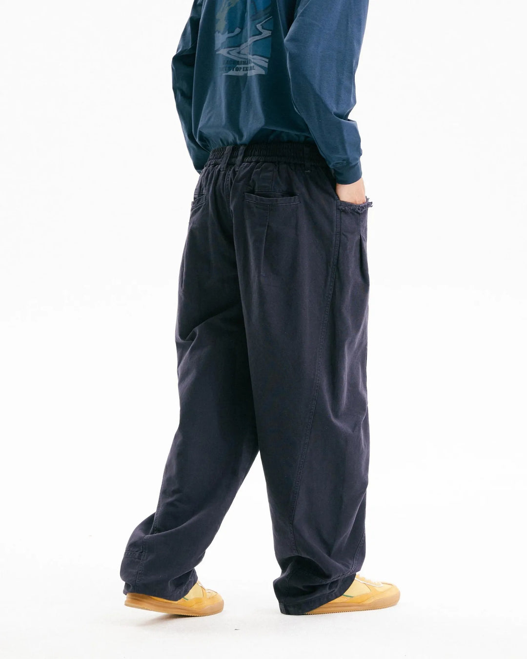 BLACKARMADA Vintage Cargo Pants | Cotton Wide-Leg Workwear for Men & Women