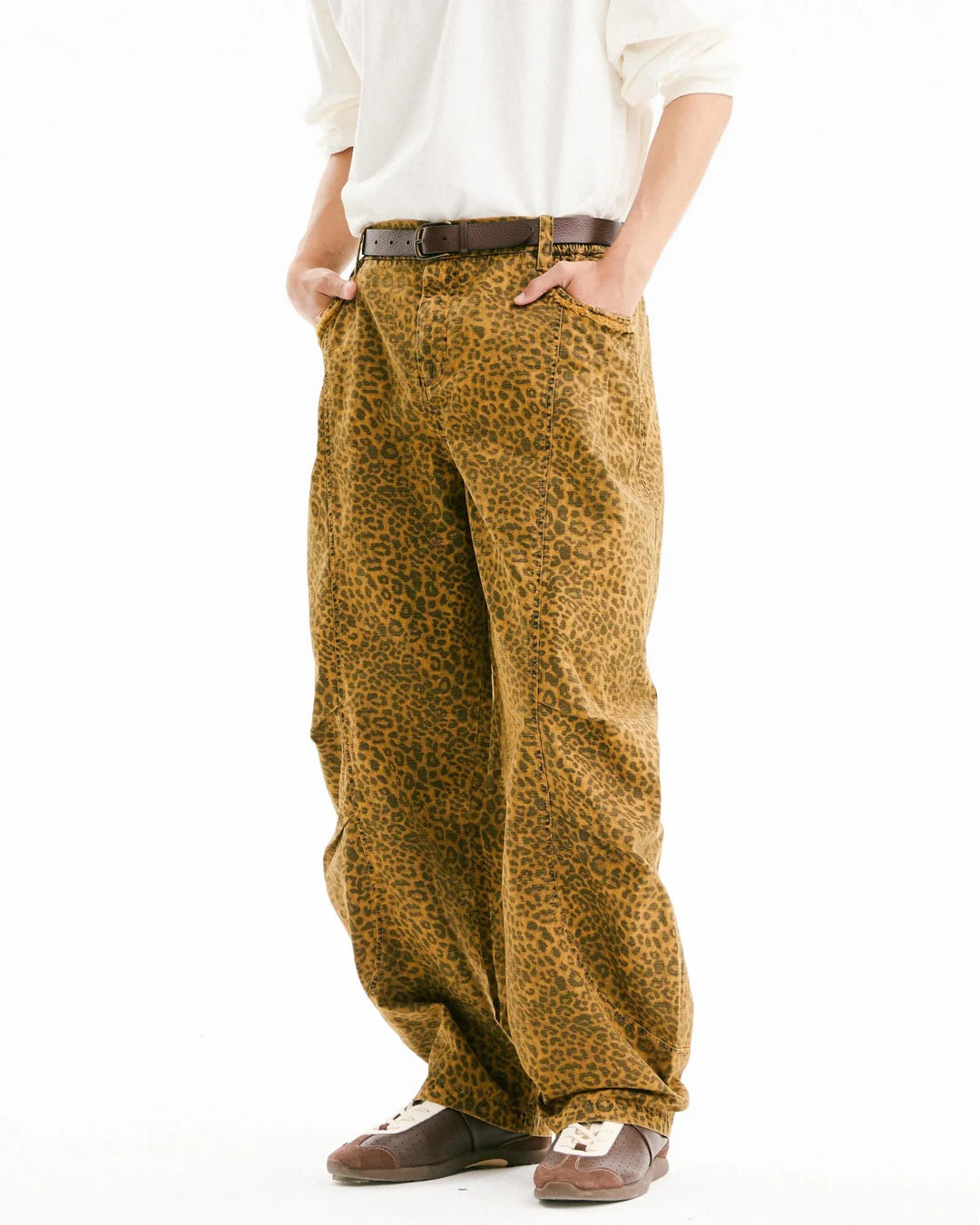 BLACKARMADA Vintage Cargo Pants | Cotton Wide-Leg Workwear for Men & Women
