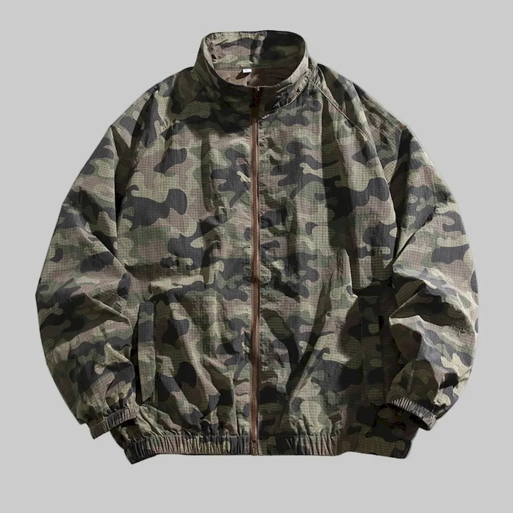 BLACKARMADA UPF50+ Sun Protection Military Camo Jacket - Waterproof & Windproof