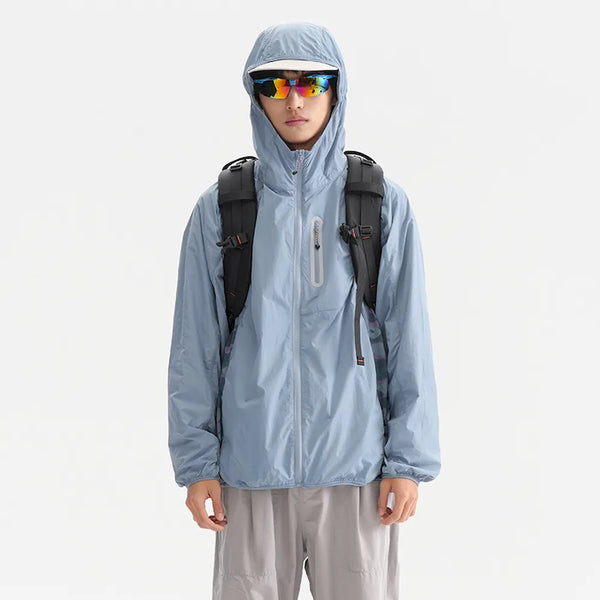 BLACKARMADA Sun Protection Windbreaker Jacket ¨C Lightweight Reflective