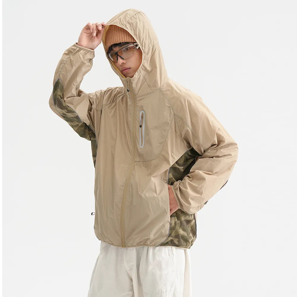 BLACKARMADA Sun Protection Windbreaker Jacket ¨C Lightweight Reflective