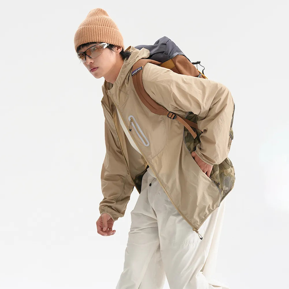 BLACKARMADA Sun Protection Windbreaker Jacket ¨C Lightweight Reflective