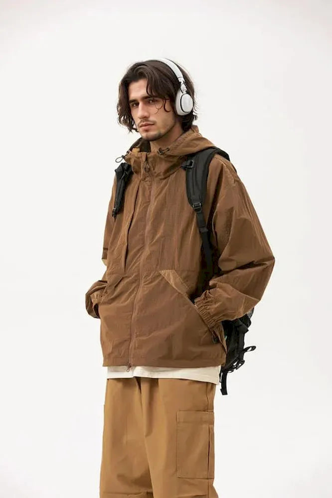BLACKARMADA UV Protection Windbreaker - Lightweight & Breathable Outdoor Jacket