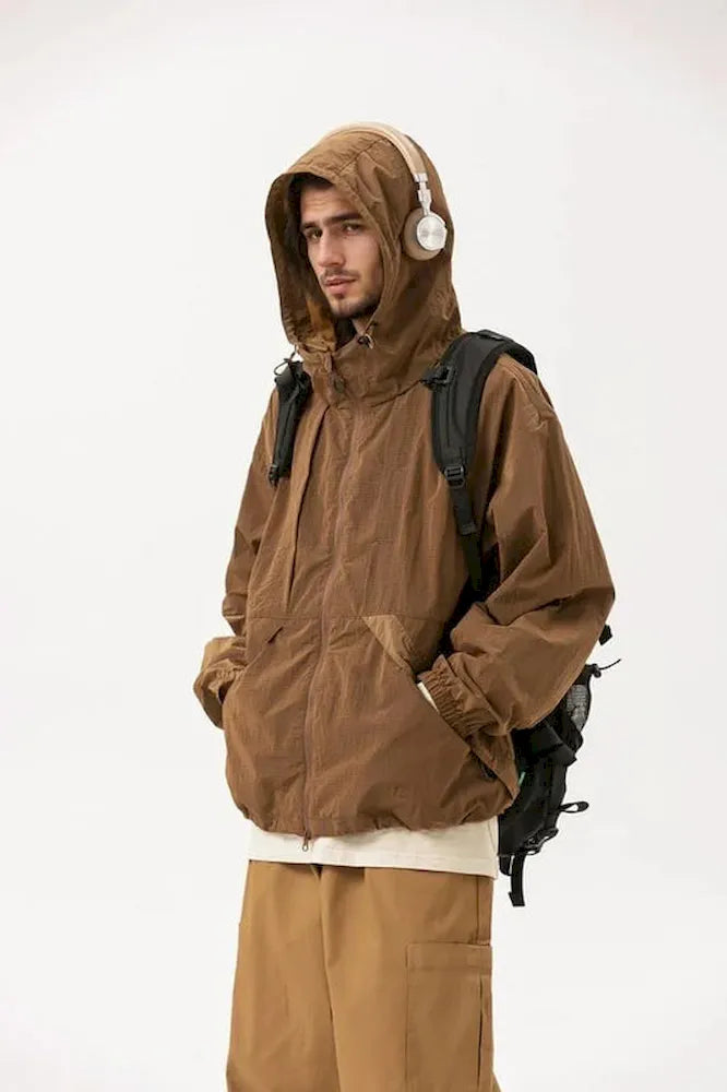 BLACKARMADA UV Protection Windbreaker - Lightweight & Breathable Outdoor Jacket