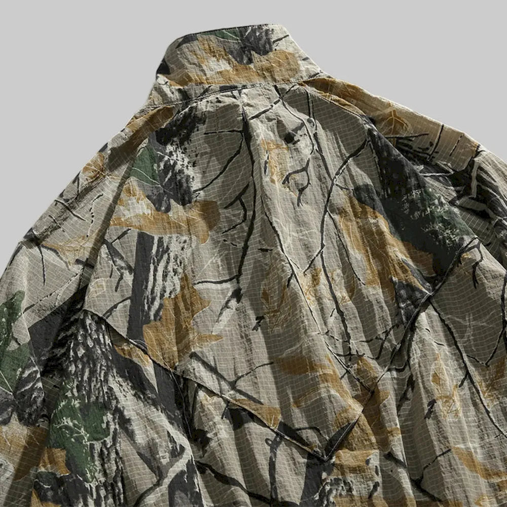 BLACKARMADA UPF50+ Sun Protection Military Camo Jacket - Waterproof & Windproof