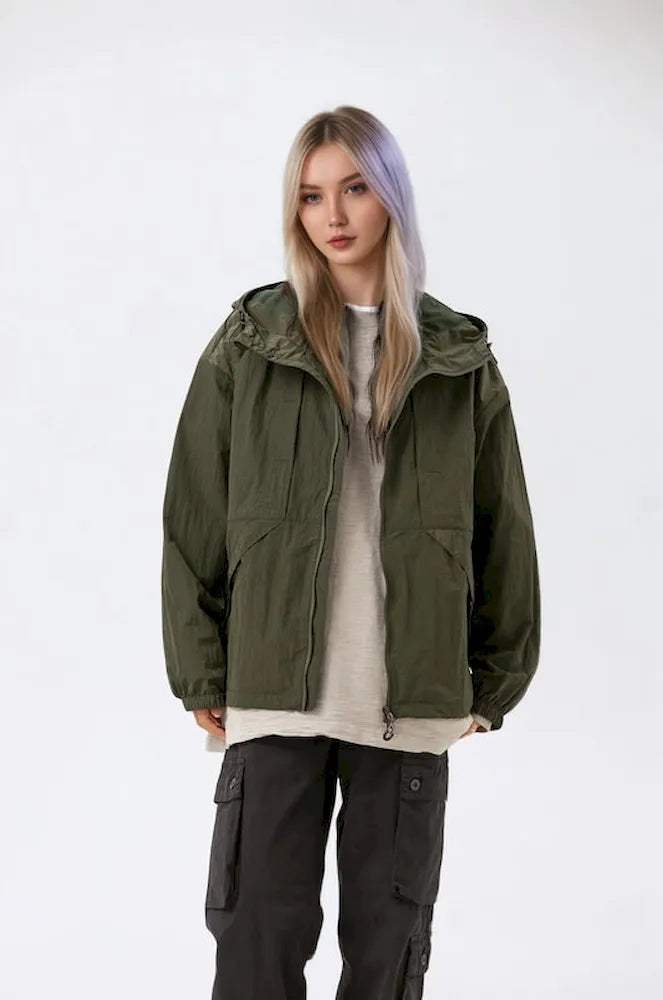 BLACKARMADA UV Protection Windbreaker - Lightweight & Breathable Outdoor Jacket