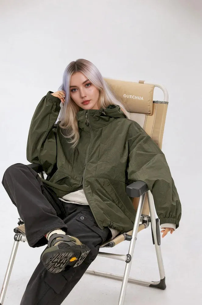 BLACKARMADA UV Protection Windbreaker - Lightweight & Breathable Outdoor Jacket