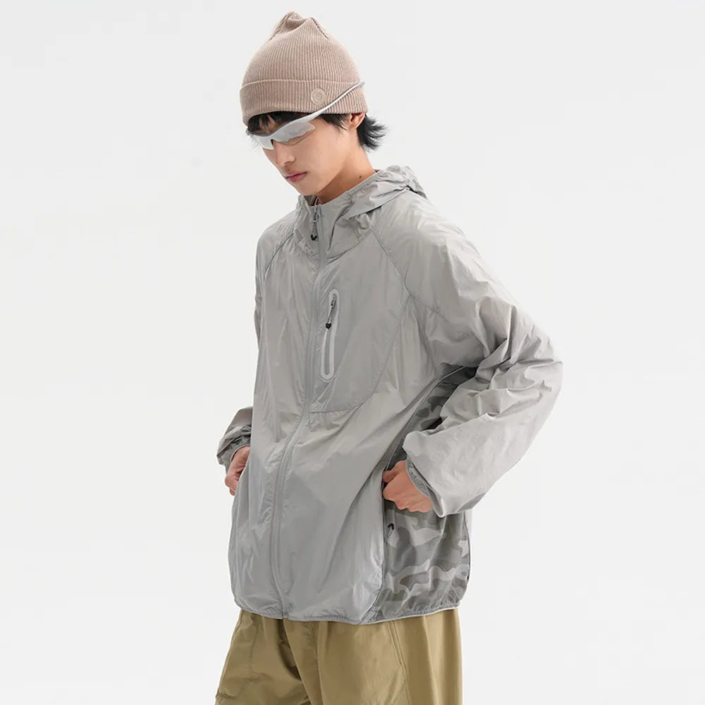BLACKARMADA Sun Protection Windbreaker Jacket ¨C Lightweight Reflective