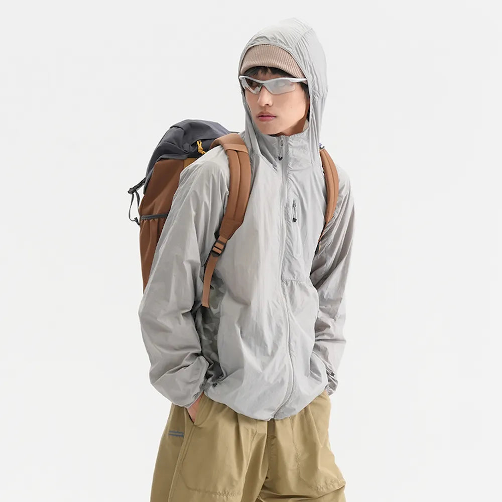BLACKARMADA Sun Protection Windbreaker Jacket ¨C Lightweight Reflective