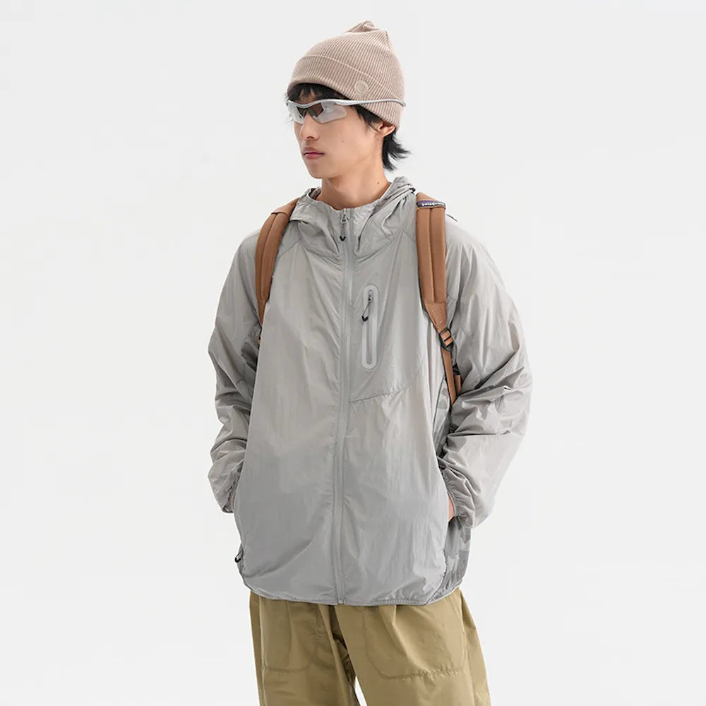 BLACKARMADA Sun Protection Windbreaker Jacket ¨C Lightweight Reflective