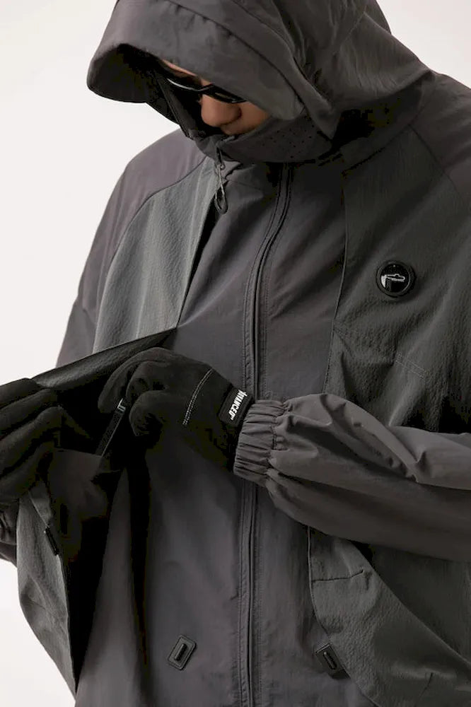 BLACKARMADA Unisex Hiking Jacket - UPF50+ Sun Protection, Lightweight & Packable Windbreaker