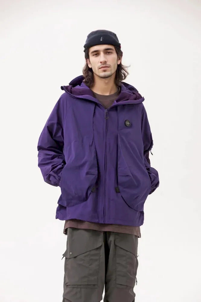 BLACKARMADA Unisex Hiking Jacket - UPF50+ Sun Protection, Lightweight & Packable Windbreaker