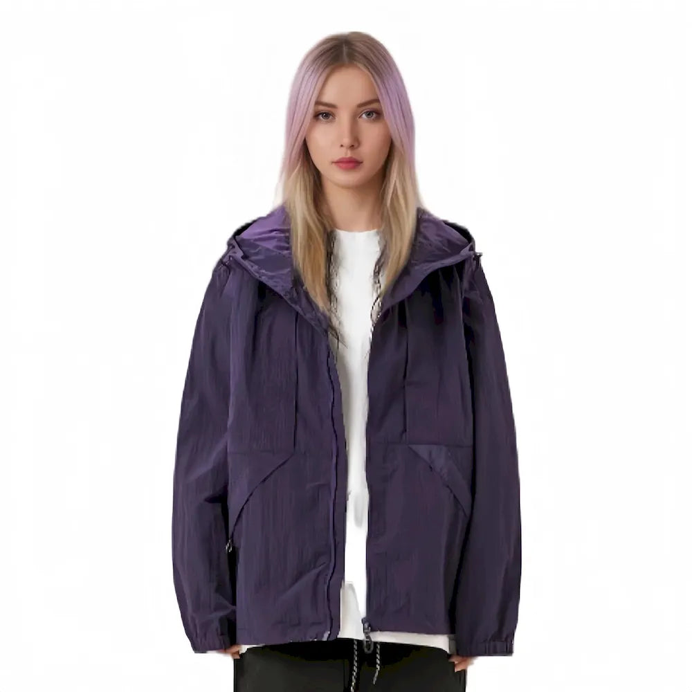 BLACKARMADA UV Protection Windbreaker - Lightweight & Breathable Outdoor Jacket