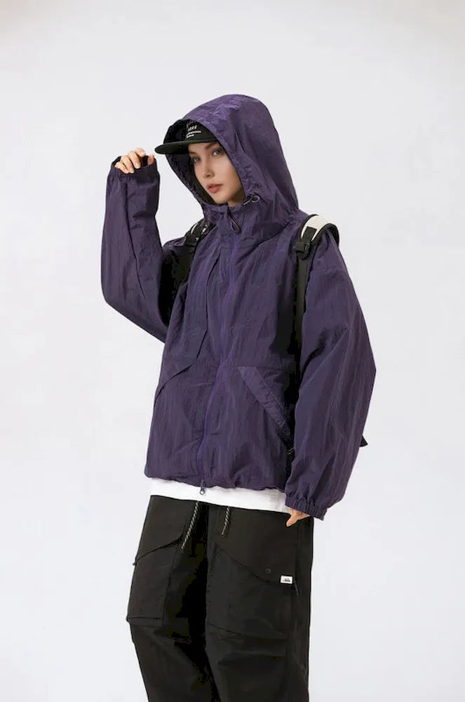 BLACKARMADA UV Protection Windbreaker - Lightweight & Breathable Outdoor Jacket
