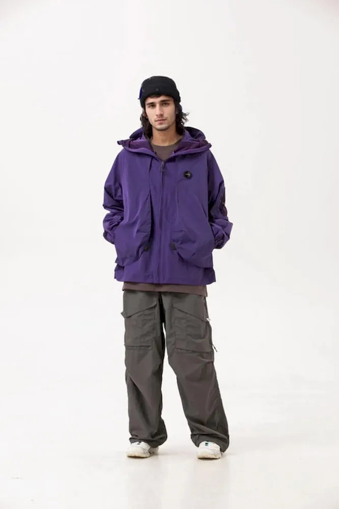 BLACKARMADA Unisex Hiking Jacket - UPF50+ Sun Protection, Lightweight & Packable Windbreaker