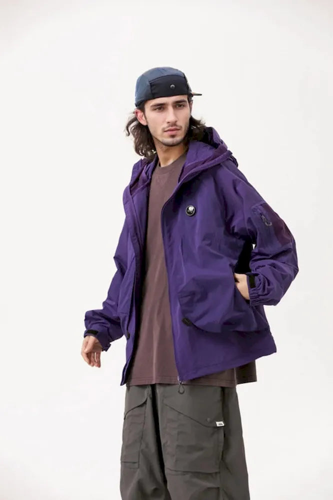 BLACKARMADA Unisex Hiking Jacket - UPF50+ Sun Protection, Lightweight & Packable Windbreaker