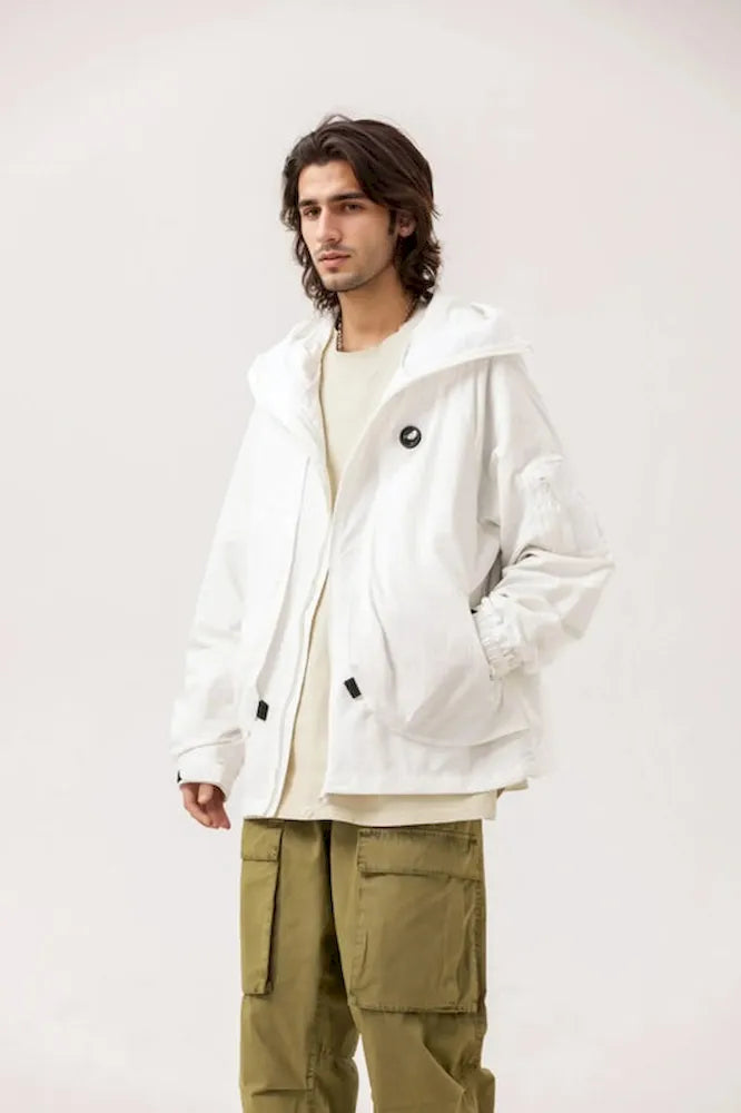 BLACKARMADA Unisex Hiking Jacket - UPF50+ Sun Protection, Lightweight & Packable Windbreaker