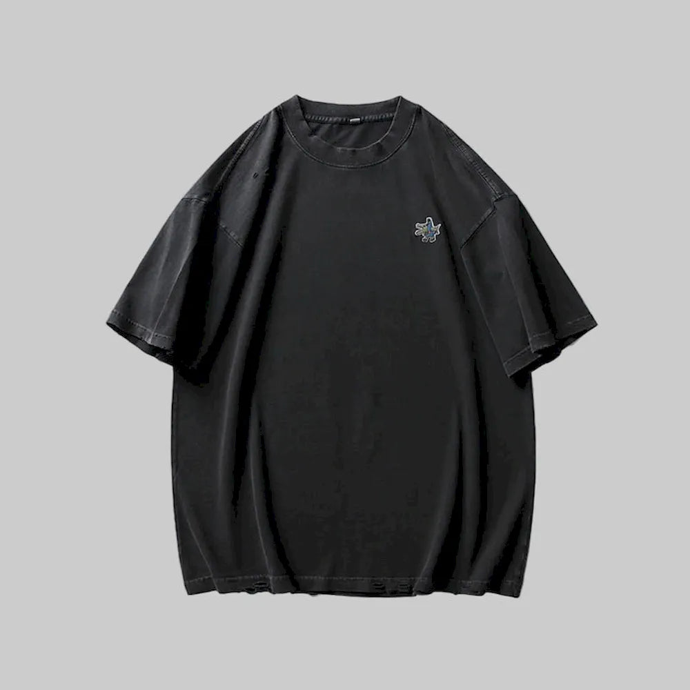 BLACKARMADA Unisex Oversized Cotton T-Shirt - Streetwear Style for Everyday Wear