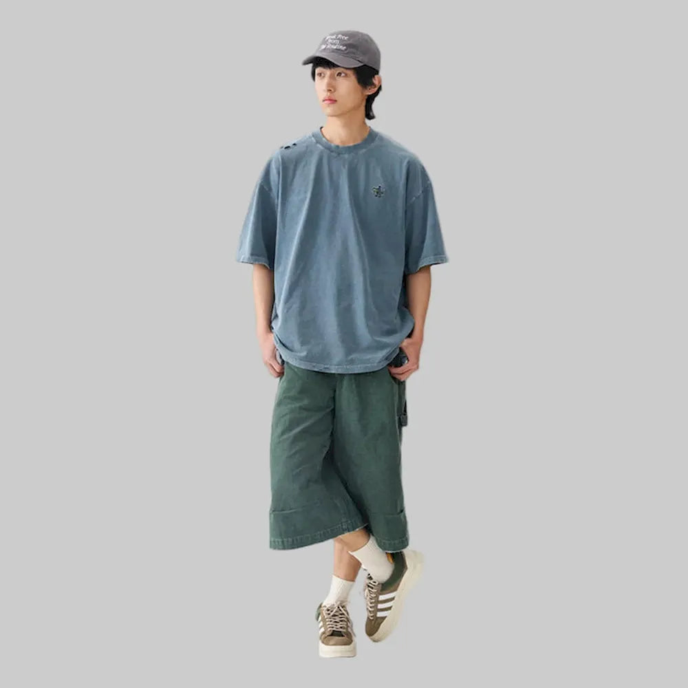BLACKARMADA Unisex Oversized Cotton T-Shirt - Streetwear Style for Everyday Wear