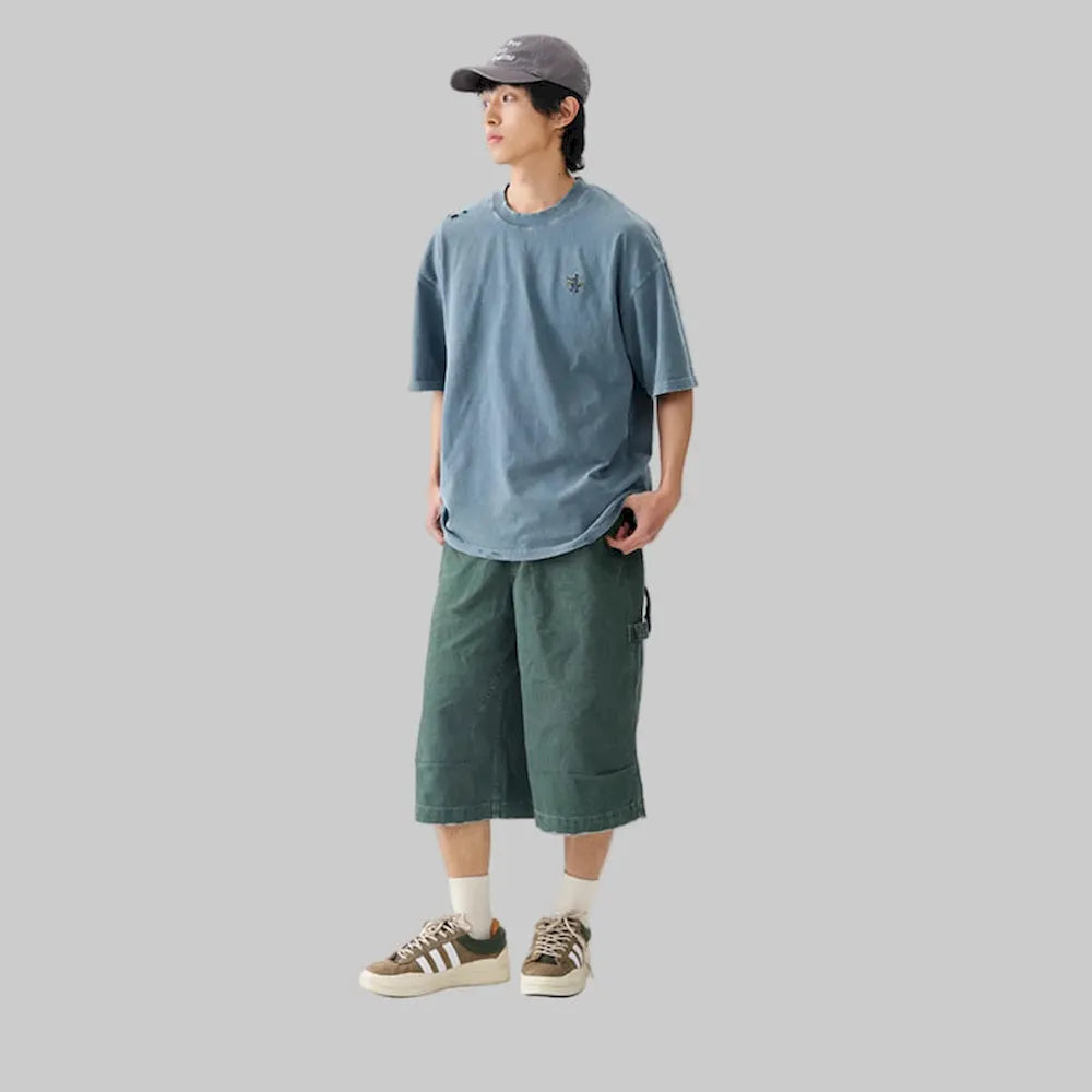 BLACKARMADA Unisex Oversized Cotton T-Shirt - Streetwear Style for Everyday Wear