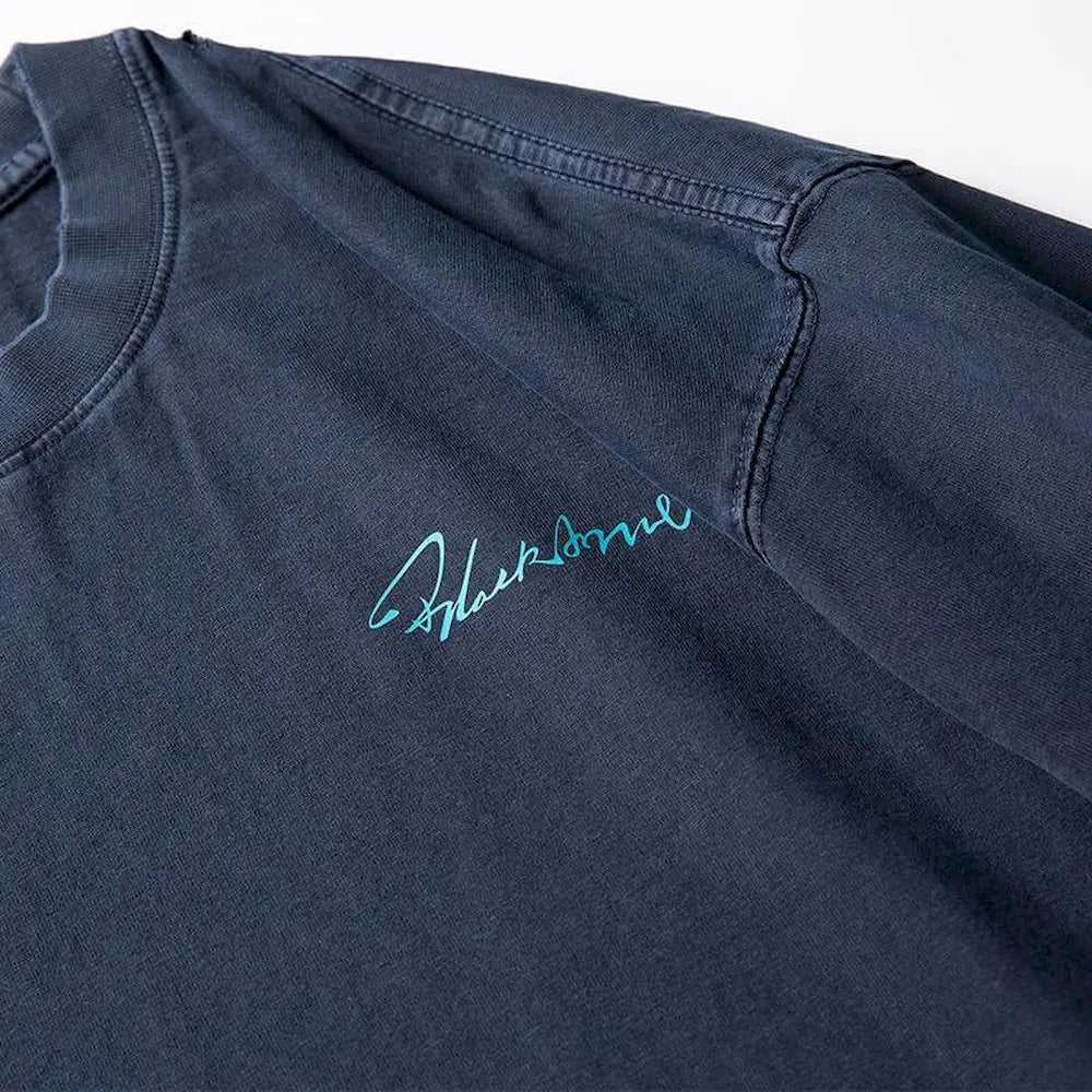 BLACKARMARA Unisex Casual T-Shirt,Bold Contrast Print,Signature Design,Relaxed Fit for Everyday&Summer