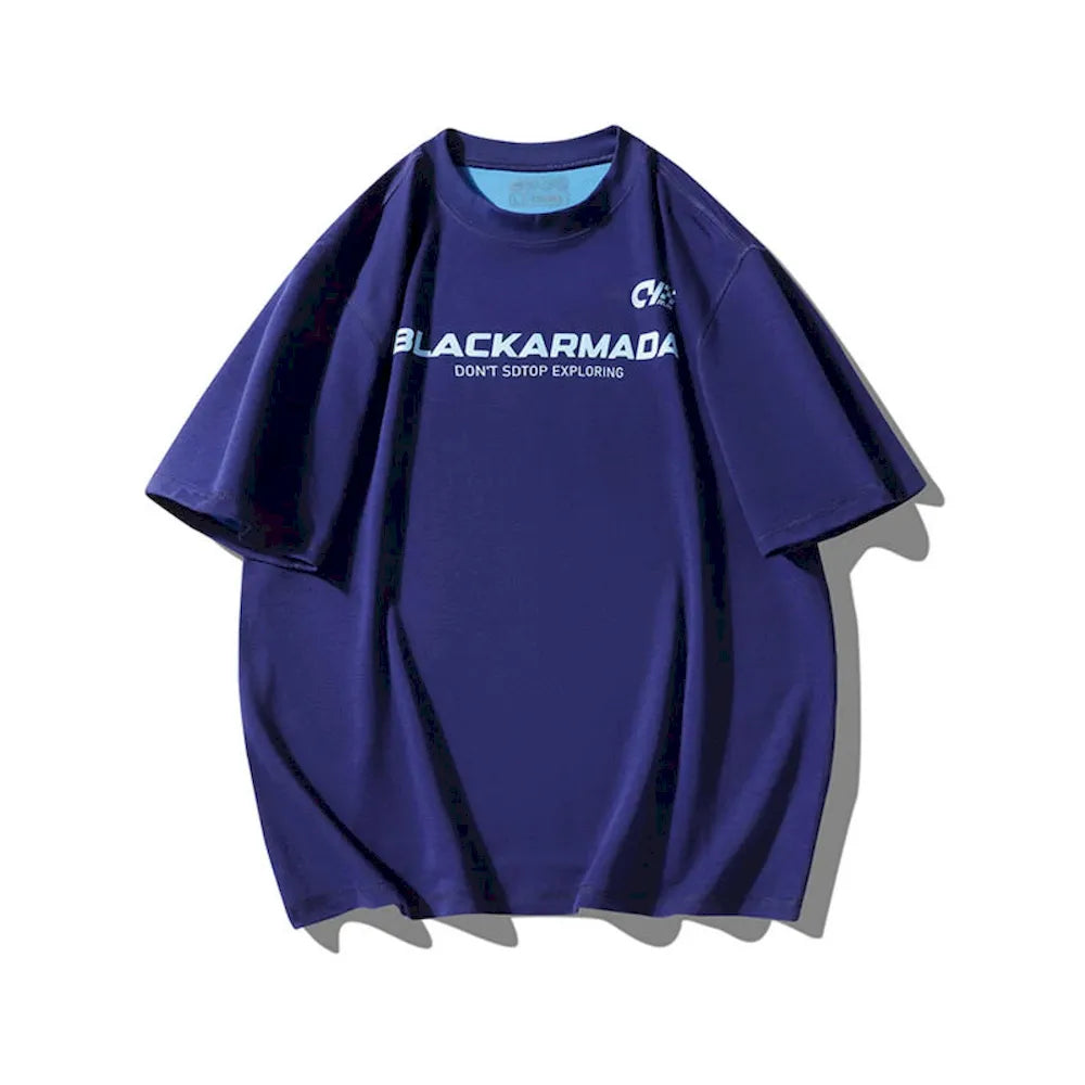 BLACKARMADA Unisex Oversized Tee | Breathable Cotton-Poly Blend, Casual Streetwear for All Body Types
