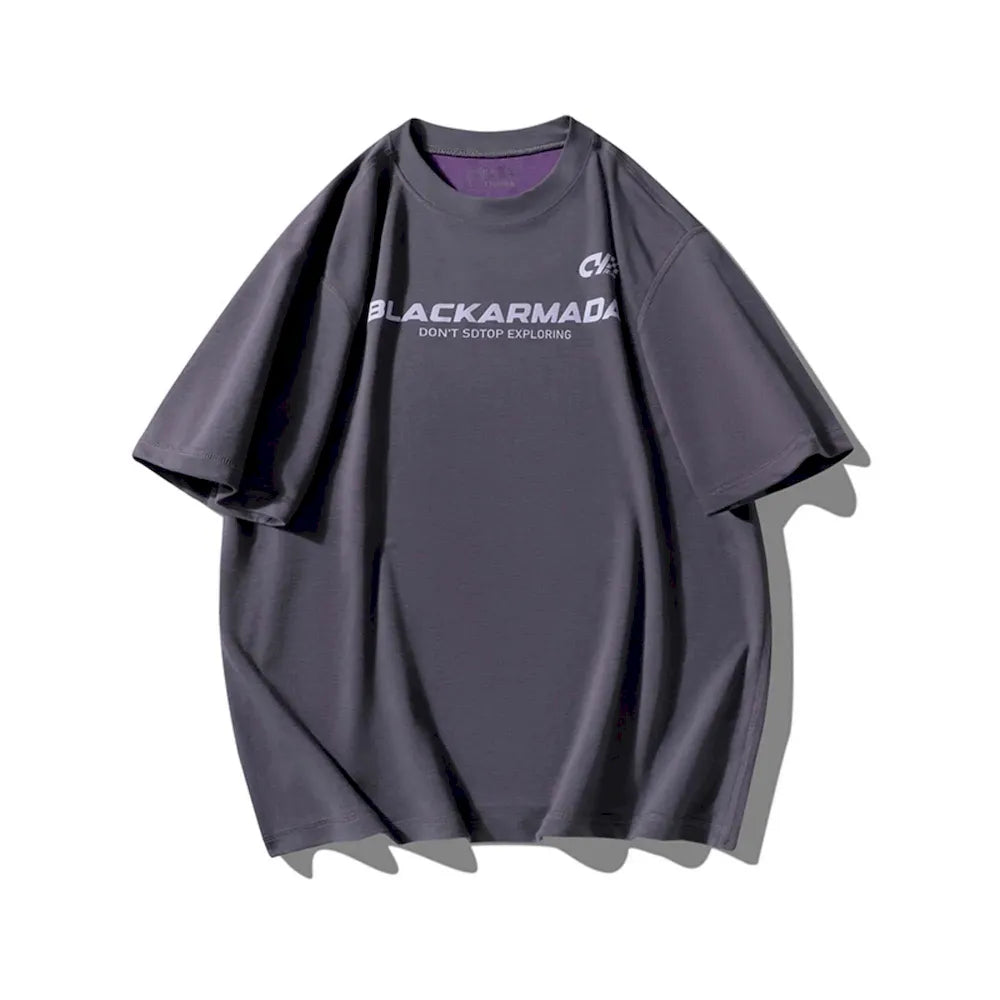 BLACKARMADA Unisex Oversized Tee | Breathable Cotton-Poly Blend, Casual Streetwear for All Body Types